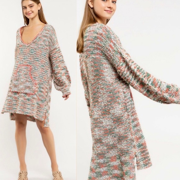 POL Popcorn Tunic Sweater Dress - Picture 5 of 7